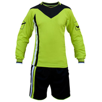 Setelan Sepak Bola Latihan Kiper Custom OEM 2025, Bahan Polyester Ringan, Cepat Kering, Menyerap Keringat, Bernapas, Cocok untuk Olahraga Musim Dingin