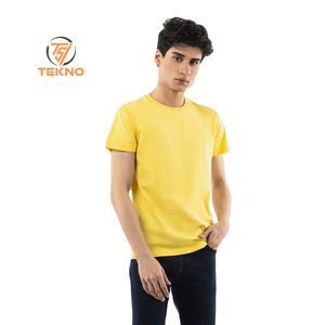 100% coton lourd basique t-shirt pour hommes coupe régulière à manches courtes Logo personnalisé respirant Streetwear Anti-rides solide - Product Image 5