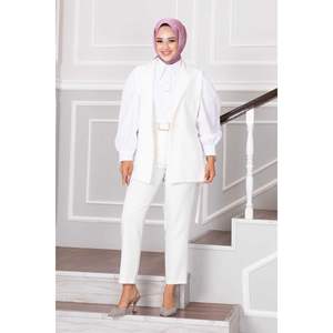 ชุดฮิญาบ2ชิ้นสีขาว - Product Image 2