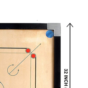 Full Size Carrom Board Supplier Top Quality Modern Carrom Board With Border Size 1.5 X 1.25 Inches Small Indoor Carrom Board - Product Image 4