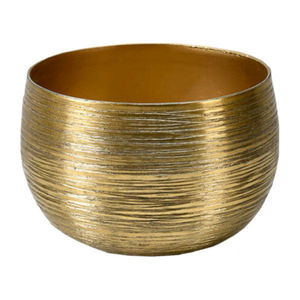 ชามทองเหลืองโบราณสำหรับตกแต่งบ้านวินเทจ - Product Image 1