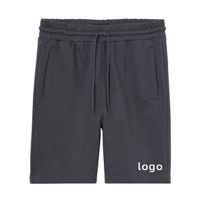 Pantalones cortos de entrenamiento de gimnasio de lana informal personalizados de fábrica nueva moda Pantalones cortos de bolsillo de algodón para correr para hombres - Product Image 6