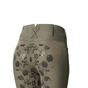 Vente en gros OEM Design Vêtements équestres Legging à fond intégral d'équitation Legging d'équitation ajusté Slim Legging d'équitation pour les femmes - Product Image 3