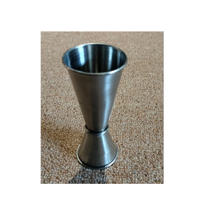 Verre de jigger en acier inoxydable avec poignée pour verre couleur argent meilleur prix emballage personnalisé et expédition rapide - Product Image 5