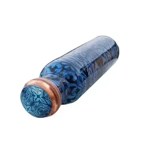 Best Selling Premium Quality Pure Copper <b>Bottle</b> Handmade Direct <b>Drinking</b> Water Lid for Boiling Business Gifts for Adults India - Product Image 1