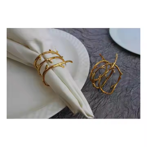 Servilleteros de alta calidad, incrustaciones de pintura esmaltada, calidad fina y gran venta para fiestas y bodas con el mejor precio, anillos Premium - Product Image 5