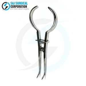 Fórceps de abrazadera de presa de goma perfecta, acero inoxidable alemán para dentistas, higienistas, juego Dental certificado CE, instrumento quirúrgico CE - Product Image 4