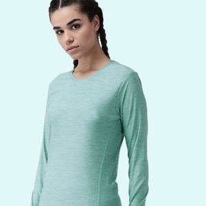 T-shirt de fitness pour femmes à la mode et confortable-Durable et évacuant l'humidité-Parfait pour la course, l'entraînement - Product Image 3