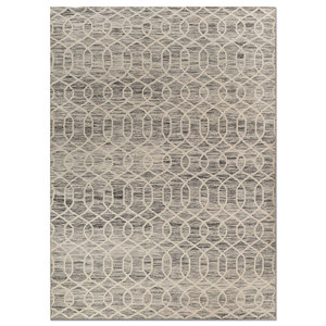 Indusbar Blue Flat Weaves <b>Wool</b> Kilim Rug Handmade Abstract Rectangle Design for Living Room or Home Floor-Model Dwrm-125 - Product Image 1