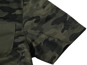 Polo d'été décontracté à manches courtes avec logo imprimé 100% polyester évacuant l'humidité ODM coupe régulière pour hommes - Product Image 6