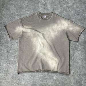 Camisetas Holgadas de Alta Calidad para Hombre, Estilo Desgastado, Decoloradas por el Sol, Personalizadas, Recortadas - Product Image 3