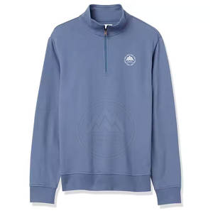 High Quality <b>Mens</b> Fashion Clothing Outdoor Casual Relaxed Fit <b>Quarter</b> <b>Zip</b> Pullover Sweatshirts - Product Image 6