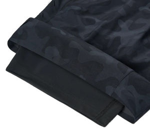 OEM verano hombres gimnasio Jogger pantalones cortos 100% poliéster secado rápido antiarrugas transpirable entrenamiento pantalones cortos para correr Cierre de cintura elástica - Product Image 5