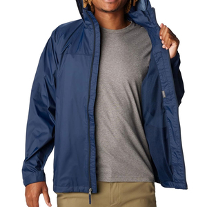 Chaqueta reflectante cortavientos impermeable para hombre, moto con logotipo personalizado, entrega de comida, ciclismo - Product Image 5