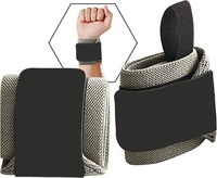 Bandes de poignet pour l'haltérophilie - Bande de gym robuste pour la fermeture de la main, boucle pour le pouce