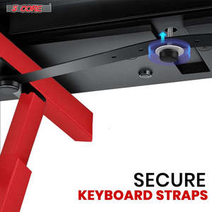 Support de clavier 5 cœurs en forme de Z, réglable, pliable, robuste, pour clavier, piano, contrôleur DJ - Product Image 6