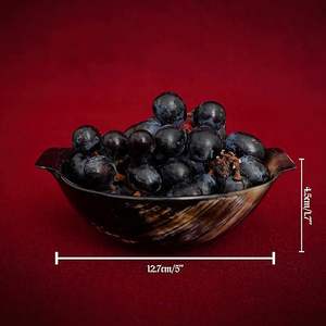 Cuenco Decorativo Grande de Cuerno con Calidad Artesanal Auténtica para Mesa de Centro y Decoración de Oficina a Precio de Mayoreo - Product Image 3