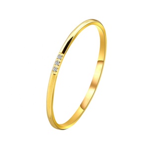 Inimalist Stachable 18K Old antiguo ICRO Ave ltra Hin By ternity ING imimple imelicate ededding Engation iiamond - Product Image 3