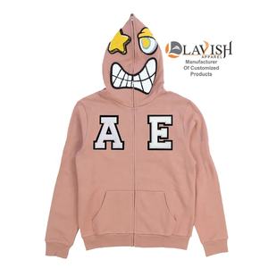 Sweat-shirts à fermeture éclair pour hommes personnalisés, avec logos et designs sur mesure, mélange coton-polyester, écologiques - Product Image 4