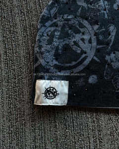 หมวกบีนนี่ถักลายสำหรับผู้ชายและผู้หญิงผ้าแจ็คการ์ดฤดูหนาว - Product Image 5