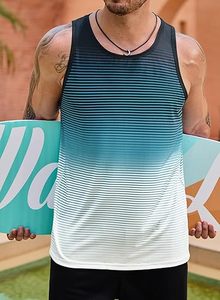Men sports vest sleeveless gym workout tank top breathable quick dry fitness activewear for running and training - Product Image 5