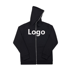 Sweat à capuche zippé de haute qualité 100% coton polaire lourd Street Wear hommes Logo personnalisé sweat à capuche brodé - Product Image 6