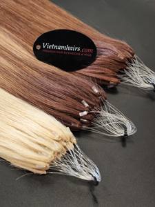 2025 Venta caliente calidad superior 100% extensiones humanas crudas vietnamitas tubo retráctil cutícula completa precio al por mayor - Product Image 2