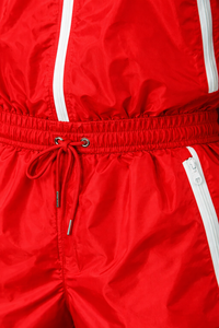 Wholesale Custom Design Hooded Zipper Jackets Sportswear Outdoor Breathable Quick Dry Lose Fit Unisex <b>Windbreaker</b> Track Suits - Product Image 3