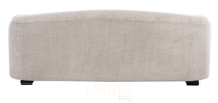 Ensemble de canapés modernes de luxe SOHO, rembourrés, avec accoudoirs droits, confortables, durables, couleur personnalisable, garnissage en mousse, pour villas, centres commerciaux, hôtels et salons.