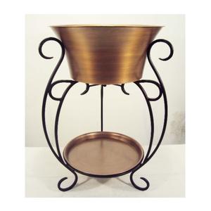 Lot de 2 bacs à boissons galvanisés de couleur blanche avec poignée pour le stockage de la glace à boire - Product Image 6