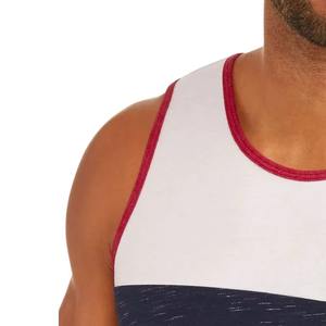 Débardeur en tricot décontracté pour homme |   Gilet de sport respirant à séchage rapide 100% coton |   Haut de sport pour l'entraînement et la musculation - Product Image 3