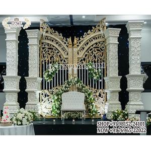 Stunning <b>Wedding</b> Venue Stage Backdrop Panels Trending Backdrop Panels for <b>Wedding</b> Stage Fabulous <b>Frame</b> Setup for Stage Decor - Product Image 1