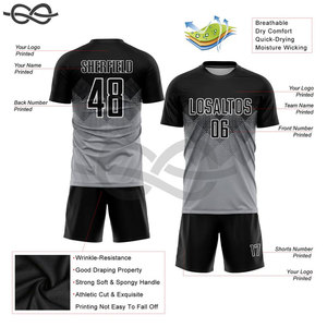 Camisetas de Fútbol de Francia Unisex Personalizables, Uniformes de Entrenamiento de Fútbol Transpirables de Manga Corta, Estilo Retro Vintage al por Mayor - Product Image 2
