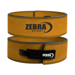 Cinturón de Palanca Personalizado de 10 mm en Cuero Ecológico para Protección Profesional, Levantamiento de Pesas, Powerlifting, Soporte para la Espalda, Fitness y Gimnasio - Product Image 3