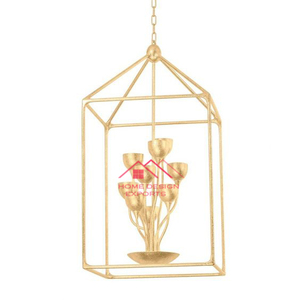 Wholesale Rate Attractive Handmade Design Iron Metal Candle <b>Lantern</b> With Glass Votive - Product Image 4