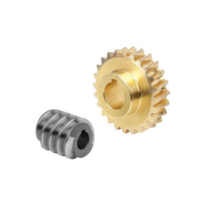 Tornillo sinfín de acero mecanizado de alta calidad para Engranajes Sinfín de latón con opciones de personalización a precio de descuento - Product Image 5