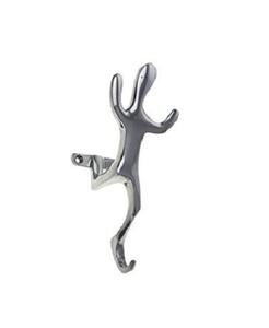 Crochets muraux plaqués Design Crochet en aluminium Meilleure décoration murale pour accrocher des vêtements Manteau Chapeau et clé Design Crochet en métal bon marché - Product Image 1