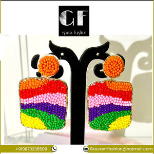 Nueva llegada Pendientes hechos a mano de lujo para bodas y ocasiones festivas Compre ahora a un precio asequible - Product Image 2