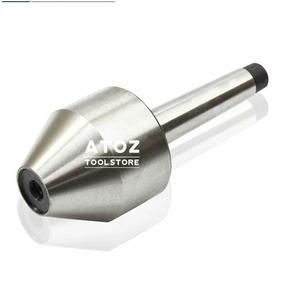 Tubo giratorio de acero de grado industrial personalizable Live Center Bull Nose Morse Taper, herramientas manuales compatibles con OEM para torno de tubería - Product Image 3