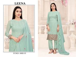 Les femmes musulmanes portent Eid & Ramzan Mois Spécial Haute Qualité Low Budget Pakistanais Salwar Kameez Avec Dupatta 3pcs - Product Image 5