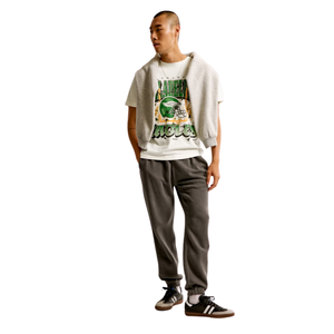 Fabricante de ropa de calle de alta calidad, camiseta lisa Boxy Fit de gran tamaño en blanco 100 algodón, camisetas gráficas para hombres - Product Image 3