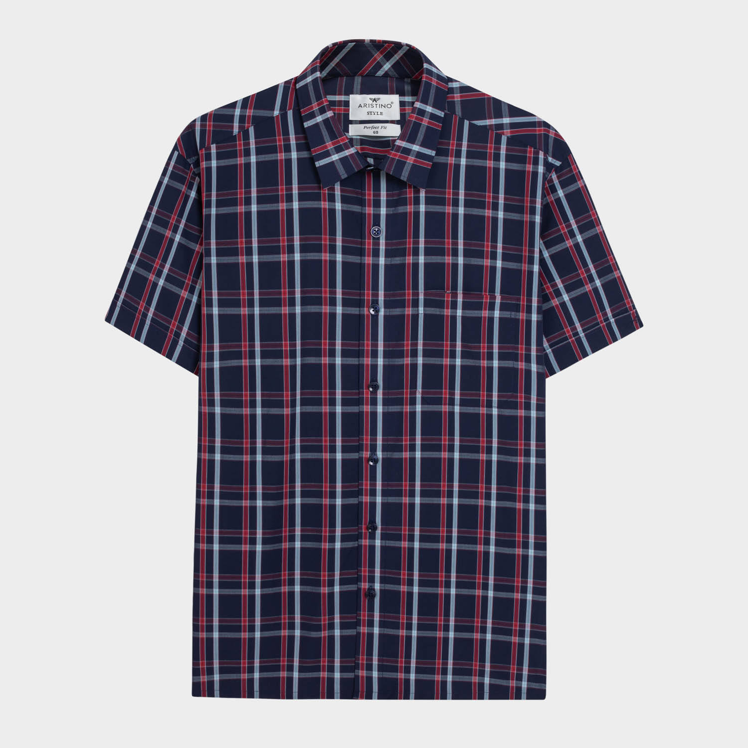 สีม่วงเข้มมีแถบสีแดง