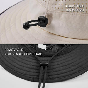 Chapeaux seau d'été OEM avec logo imprimé brodé sur mesure Étiquettes personnalisées pour vêtements d'extérieur et promotion - Product Image 6