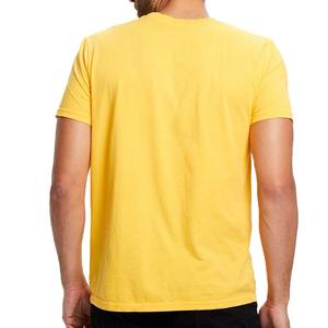 T-shirts en coton de base pour hommes athlétiques personnalisés de haute qualité dernière conception avec impression T-shirt en coton de base pour hommes - Product Image 3