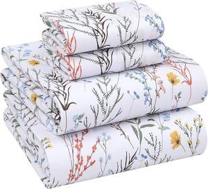 Nouvelle conception, ensemble de draps en coton 100%, haute qualité, 4 pièces, ventes chaudes, doux, 300 fils, résistant à l'eau, style moderne - Product Image 2
