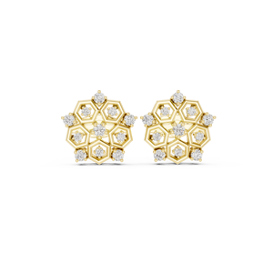 Diseño de joyería S925 plata esterlina personalizado clásico mujeres circón moissanita pendientes finos - Product Image 3