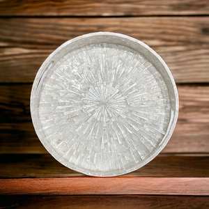Trendy Mother of Pearl Platters Stylish Solutions for Restaurants and Hotels Elegant Serving <b>Trays</b> - Product Image 1