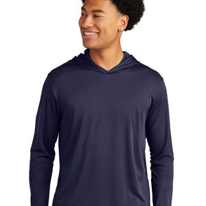 District Perfect Tri-blend Hoodie 50/25/25 Poly/Peigné Anneau Filé Coton/Rayonne 32 Singles Hoodies Léger - Product Image 1