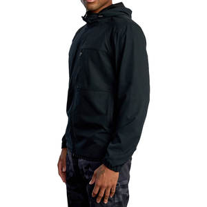 Chaqueta cortavientos para hombre de alta calidad, nuevo diseño, impermeable, de lona de poliéster, con cuello levantado para primavera - Product Image 3