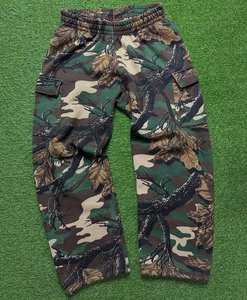 OEM 2025 Casual <b>Baggy</b> Cargo Pants Streetwear Fashion Camo Pants With Pockets Straight Leg <b>Trousers</b> for <b>Man</b> - Product Image 1